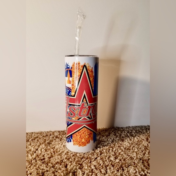 Tumbler Old School Astros - Picture 2 of 7